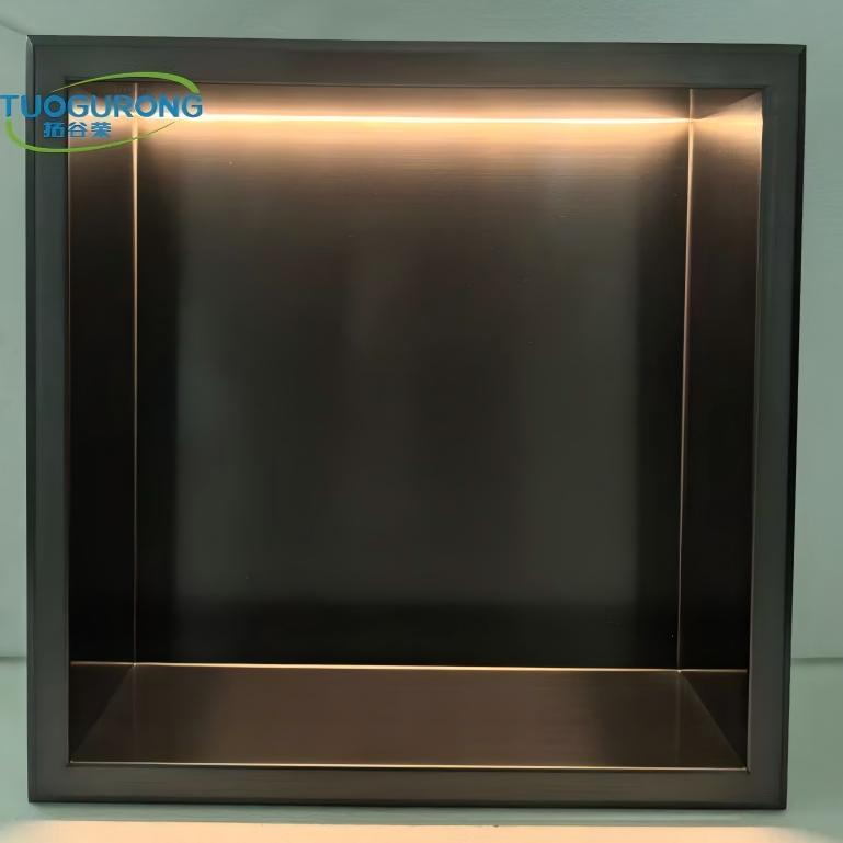Bath Niche: The New Era of Bathroom Luxury — Integrated LED Lighting in Stainless Steel Shower Niches